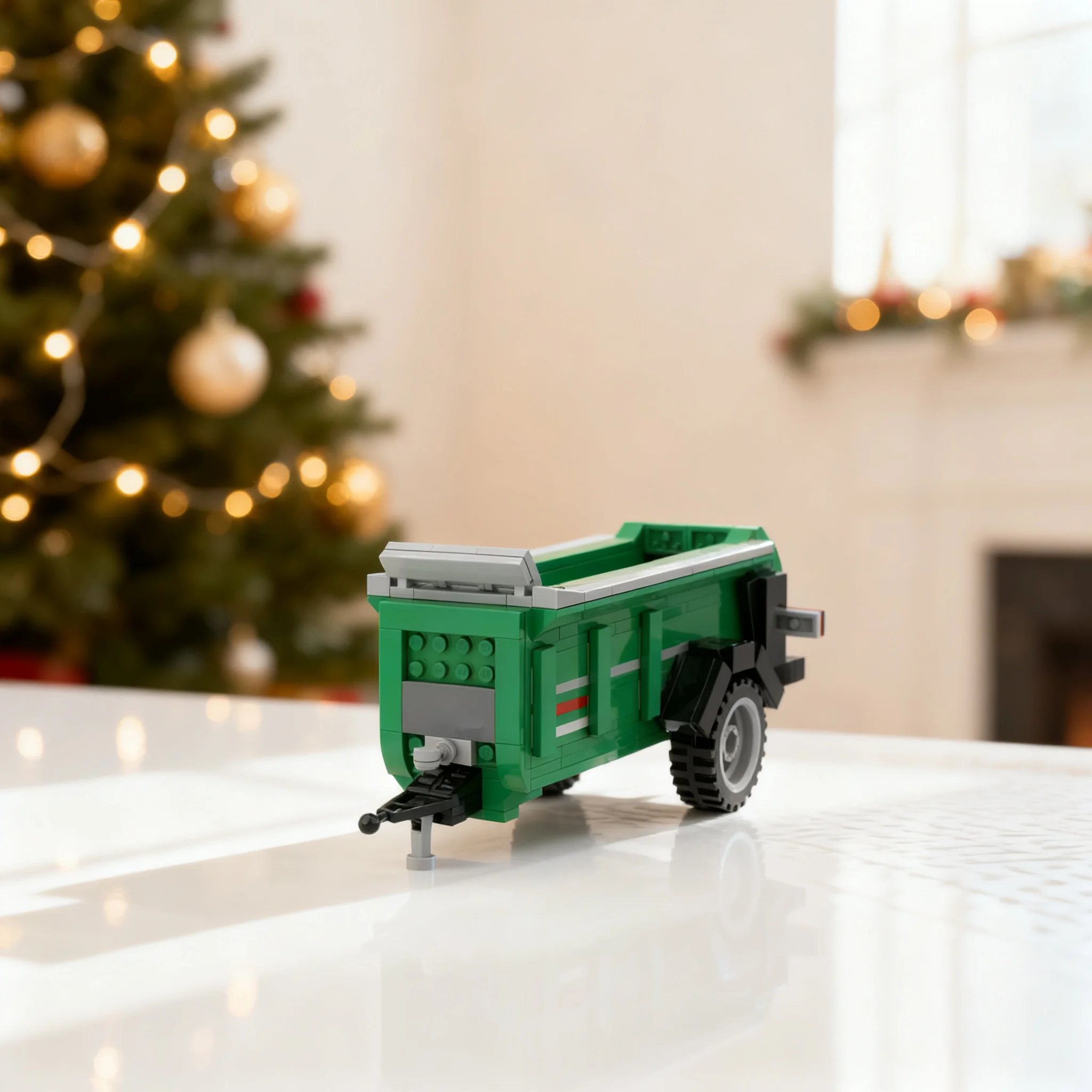 311pcs MOC Briri Director 14 Manure Spreader Model Building Blocks Toy Architecture Christmas Gift DIY Brick Idea Education Kids