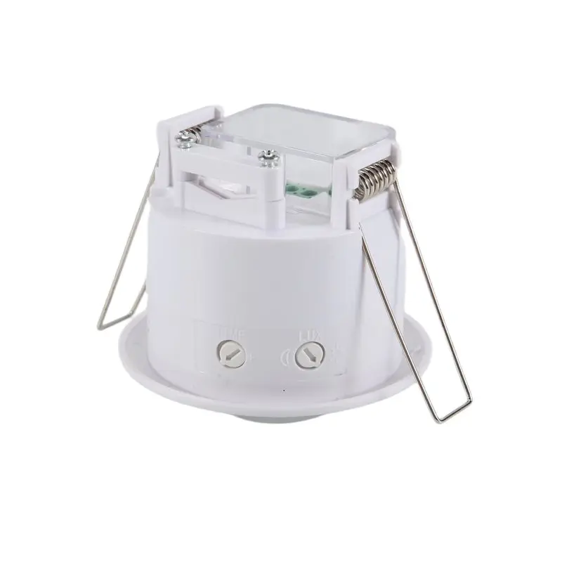 Ceiling Recessed PIR Motion Sensor Infrared Adjustable Detector For Warehouse Lamp Switch-ELEC