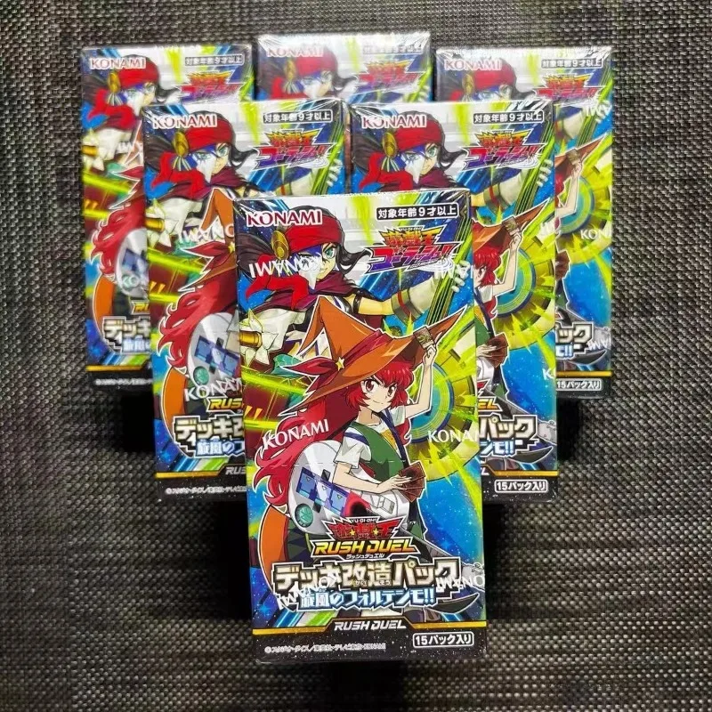 

Набор для перестройки колоды Yu-Gi-Oh RUSH DUEL: Whirlwind Fortissimo, Япония, НОВАЯ коллекция карт