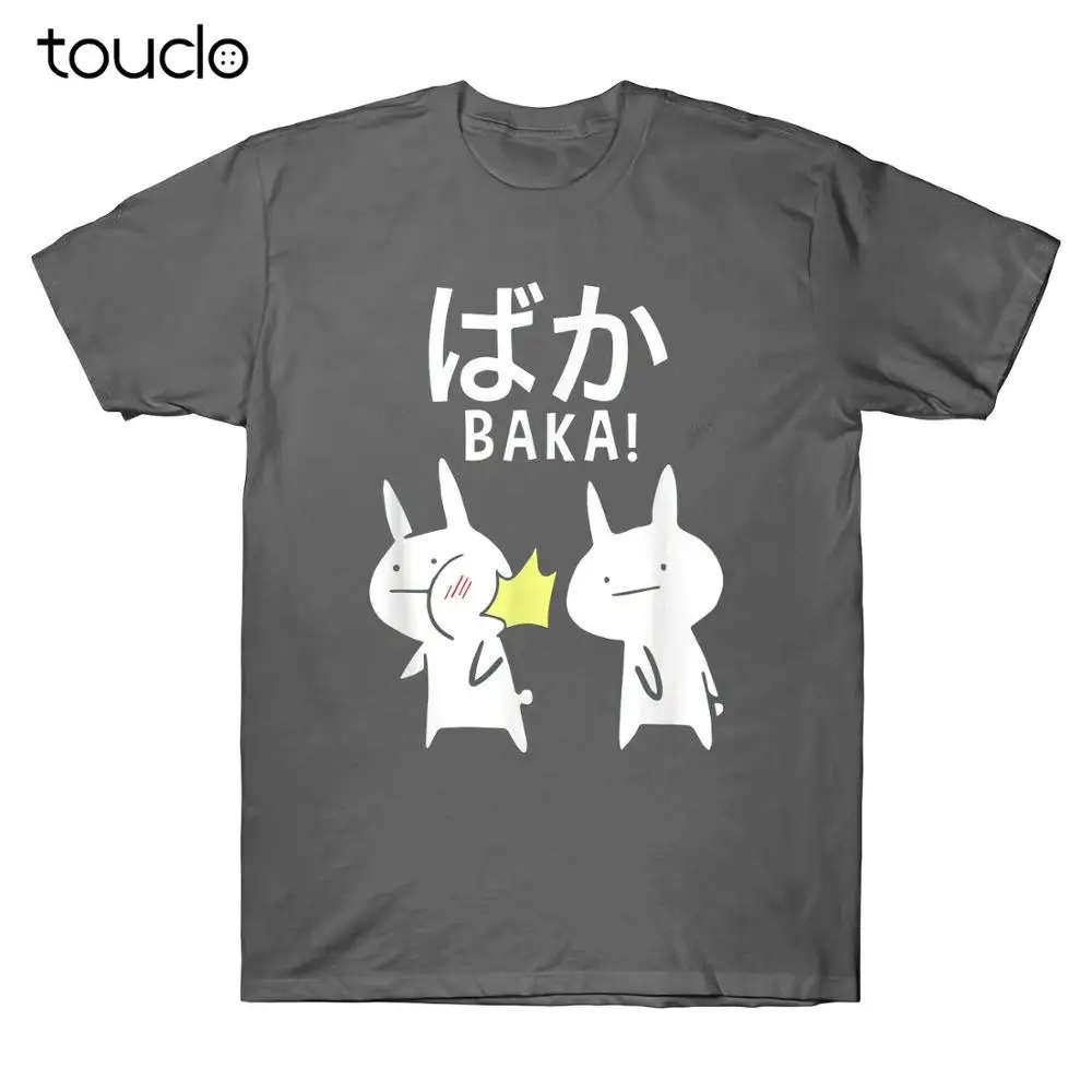 Mới Ngộ Nghĩnh Anime Baka Thỏ Tát Nhật Bản Tặng Áo Thun Nam Đen Áo Cotton Top Unisex S-5Xl Xs-5Xl Tùy Chỉnh Tặng