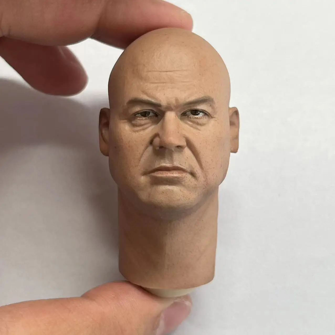 1/6 Scale Vincent D'Onofrio Head Sculpt PVC Male Head Carving Model Fit 12 inch Soldier Action Figure Body