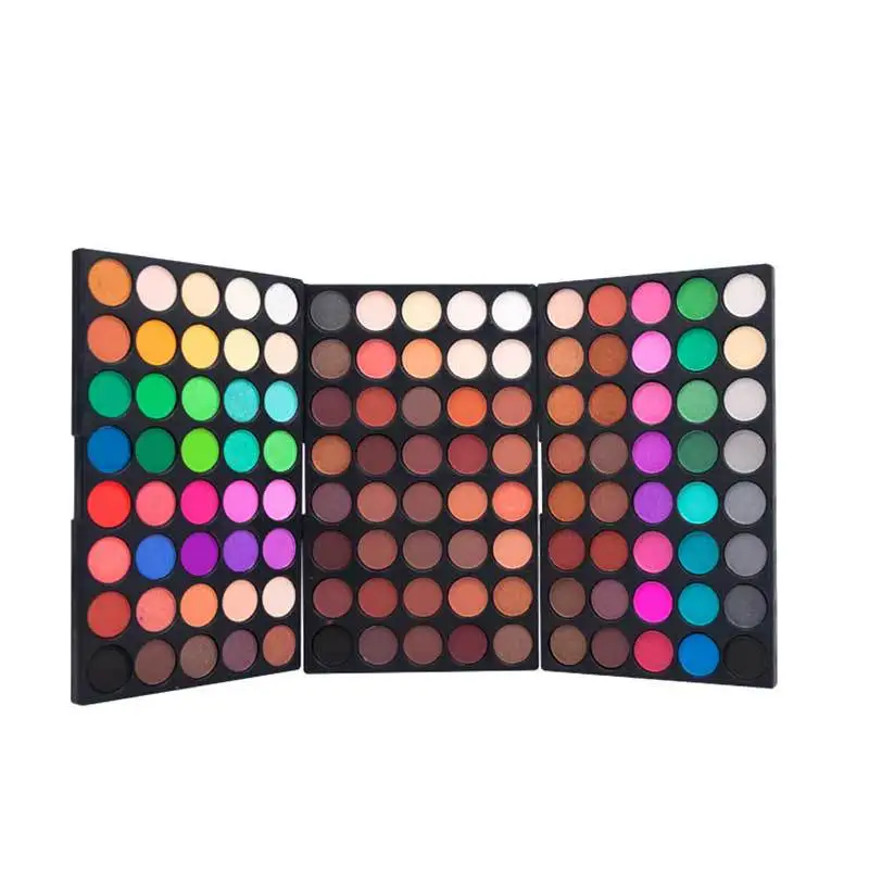 Paleta de sombras de ojos de alta calidad, 120 colores, brillo mate, paleta de maquillaje de color tierra, pigmentos Nude # EP120