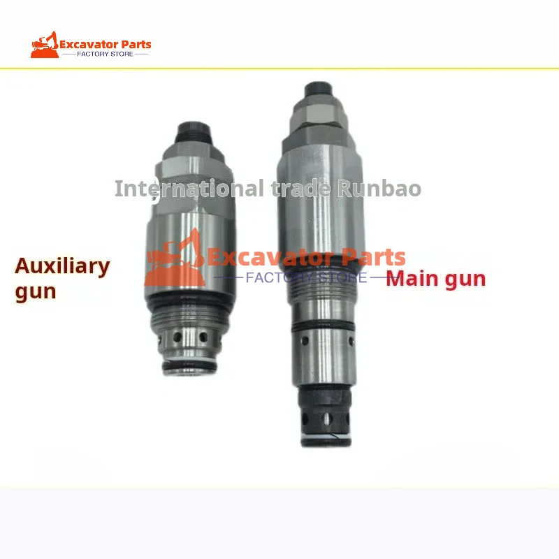 For Hyundai R R80 150 210 215 225 305 335-7-9 Distributor main overflow valve main gun Excavator Parts