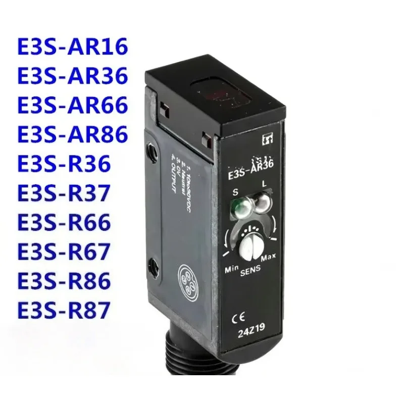1 шт. E3S-AR16 E3S-AR36 E3S-AR66 E3S-AR86 E3S-R36 E3S-R37 E3S-R66 E3S-R67 E3S-R86 E3S-R87 фотоэлектрический переключатель Новый