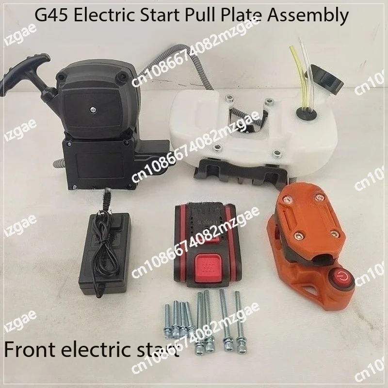 g45-40f-5-2-stroke-engine-starter-kit-electric-start-recoil-pull-starter-assembly-for-brush-cutters-earth-drills