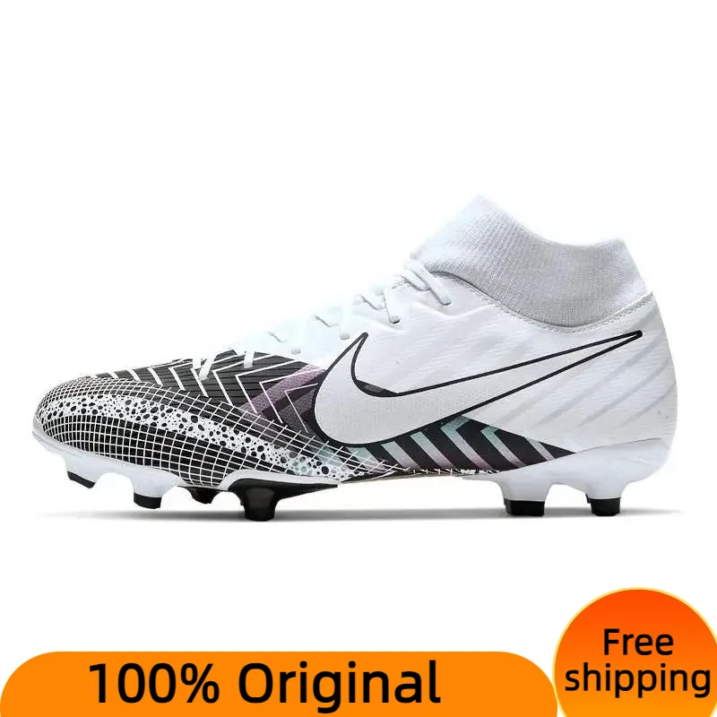 

Черные и белые кроссовки Nike Mercurial Superfly 7 School MDS MG Dream Speed