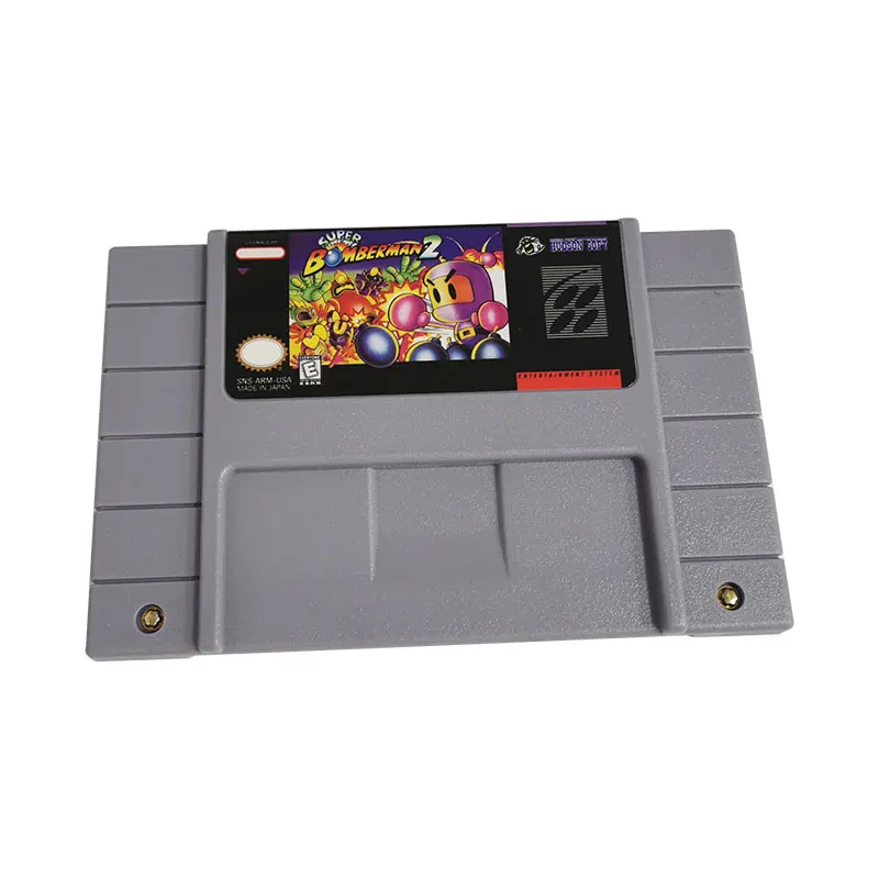 

Super Bomberman 2 - Super NES Games SNES Cartridge,Retro 16Bit Card for Super Famicom SFC SNES Classic Console | US NTSC Version