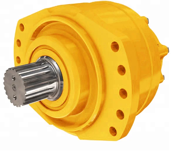 Hydraulic motor maintenance wheel rotor