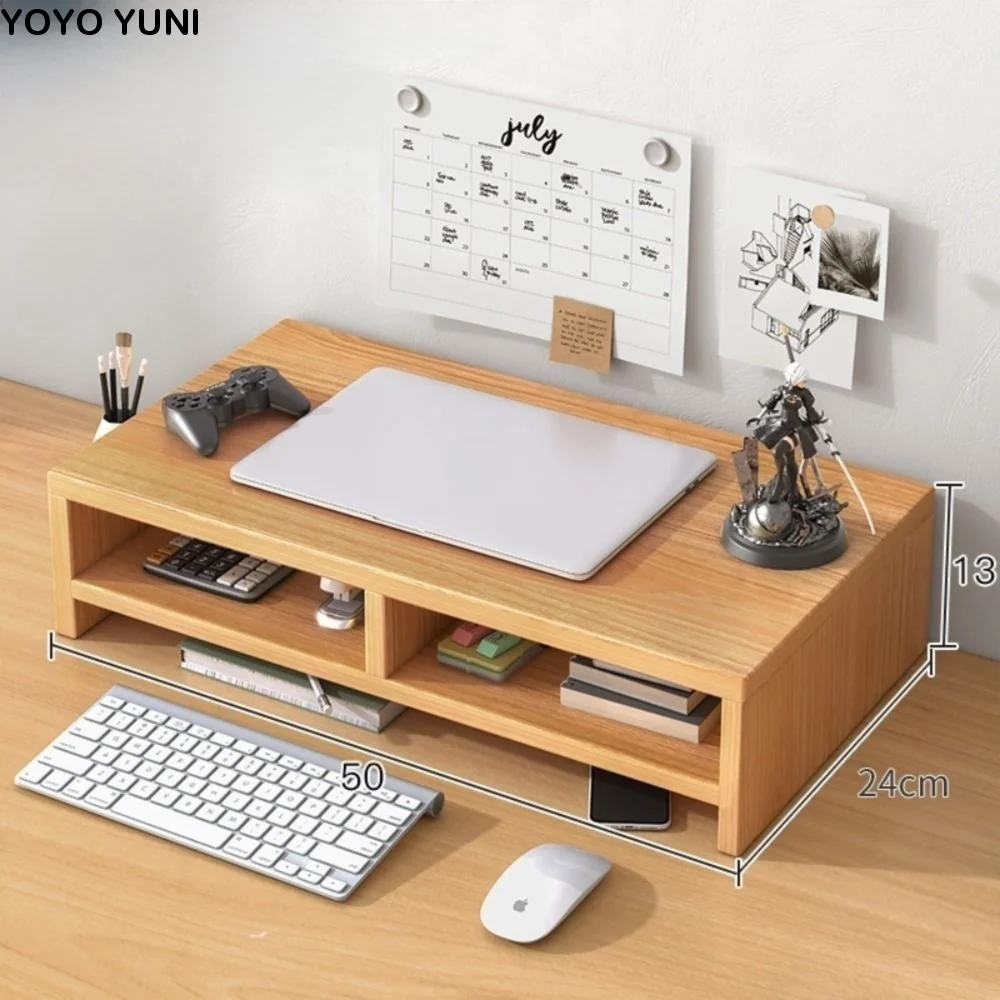 

Подставка для монитора с выдвижным ящиком: устойчивая опора, простой дизайн, полка для настольного компьютера, функции хранения, прочная конструкция