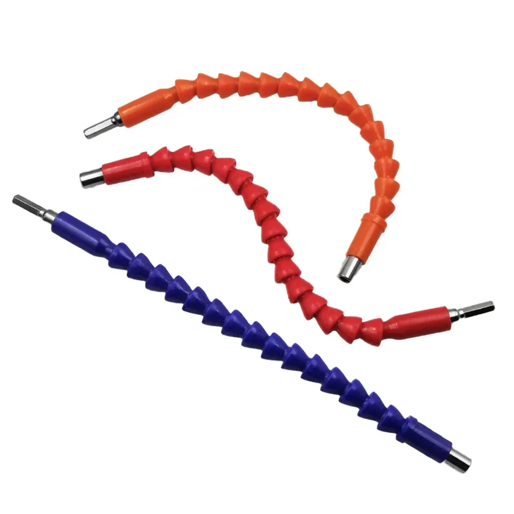 1pc Drill Bit Extension Holder Flexible Shaft 11.6Inch 295mm Hex Adapter For Electric Drill Screwdriver Power Tools Accessories