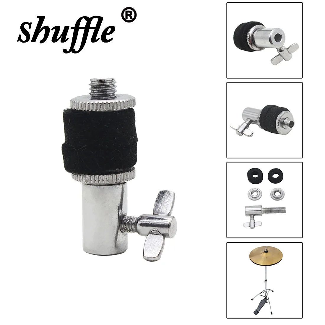 Hi-Hat Clutch For Hi Hat Cymbal Alloy Standard Jazz Drum  Pedal Ymbals Clutch Percussion Instrument Accessories Drum Kit