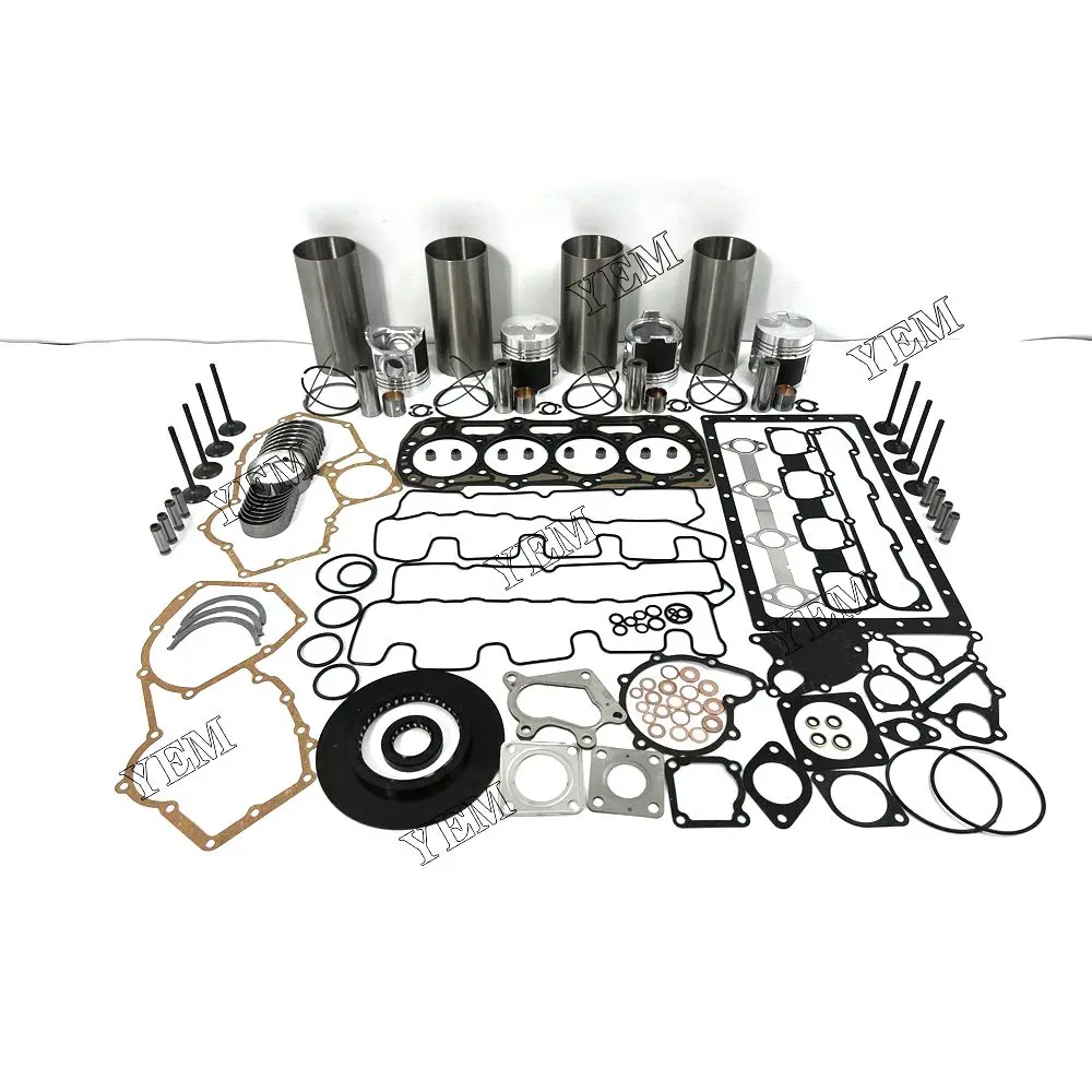 

C2.2 Overhaul Kit Cylinder Liner Kit With bearings gaskets and other parts. For Caterpillar Forklift Excavator Engine.