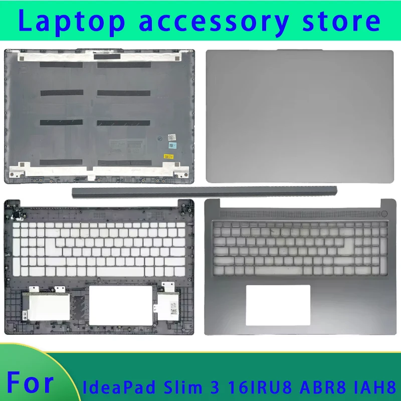 Suitable for IdeaPad Slim 3 16IRU8 IAH8 IRH8 ABR8 laptop LCD screen top cover front panel palm rest bottom shell A C hinge cover