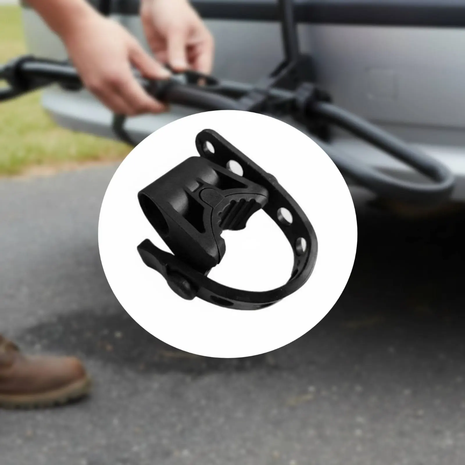 

Rear Bike Rack Strap Secure Grip Bike Rack Rubber Strap Cycle Holder Band Long-Lasting Car Accessory Slip Resistant for Travel