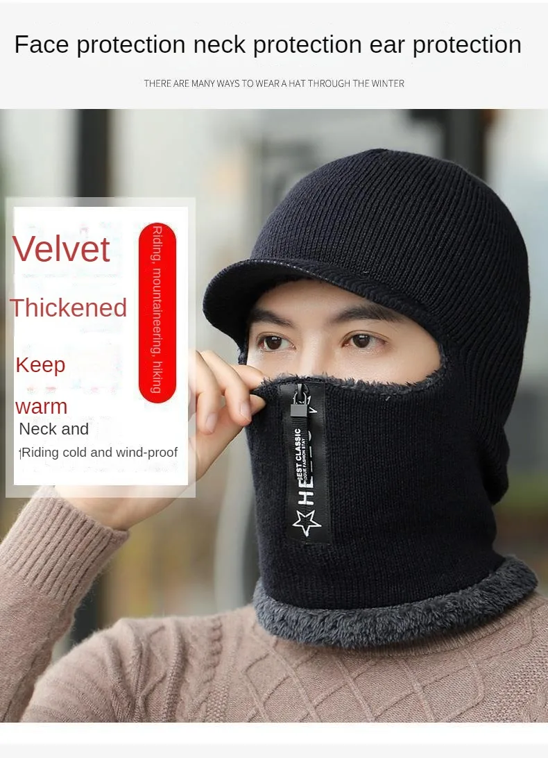 Gorro de pesca para invierno – Forro polar cortavientos y térmico - imagen 5