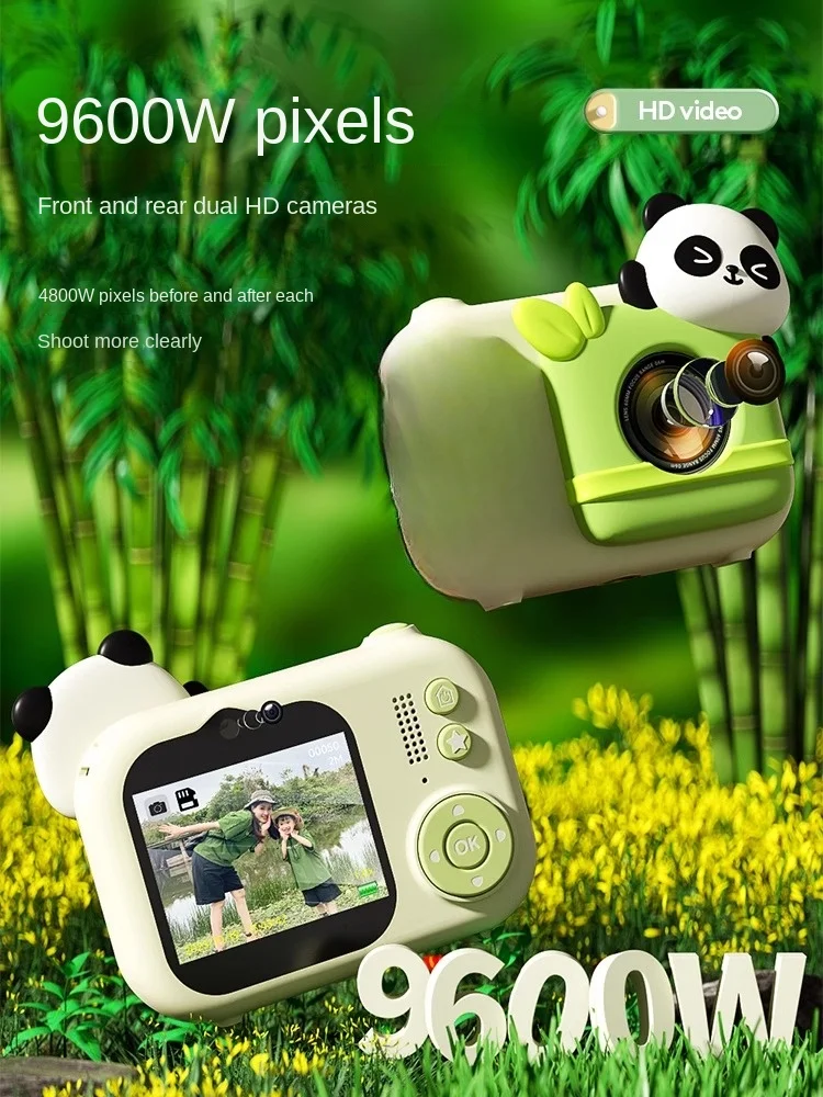 Children's camera can take photos and record videos, high-definition toys, birthday gifts for women, Polaroids