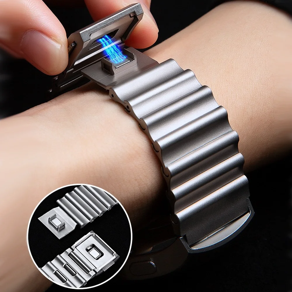 Correa de Acero Inoxidable 316 - Luxury Watch Galaxy reseña y precio