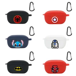 for JBL Wave 100 TWS / Wave Buds Protective Silicone Cute Cartoon Covers WaveBuds Wireless Earbuds Shell