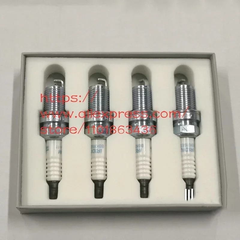 4pcs/set Engine Spark Plug for Lifan 330 520/Breez 530/Celliya 630 720/Cebrium x50 x60