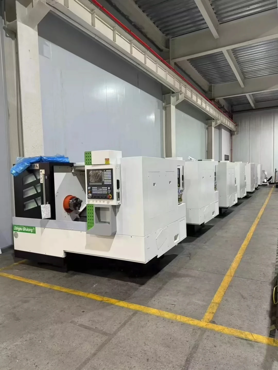 Used Cnc Lathe Machine numerical control slant bed automatic numerical control metal machining second hand