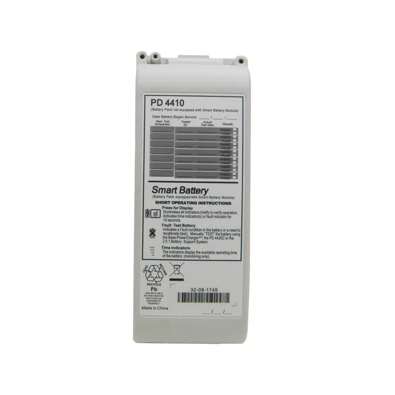 PD4410 10V 2500mAh SLA Battery For ZOLL M Series PD1400 PD1600 PD1700 PD2000 E Series Defibrillator 8000-0299-01