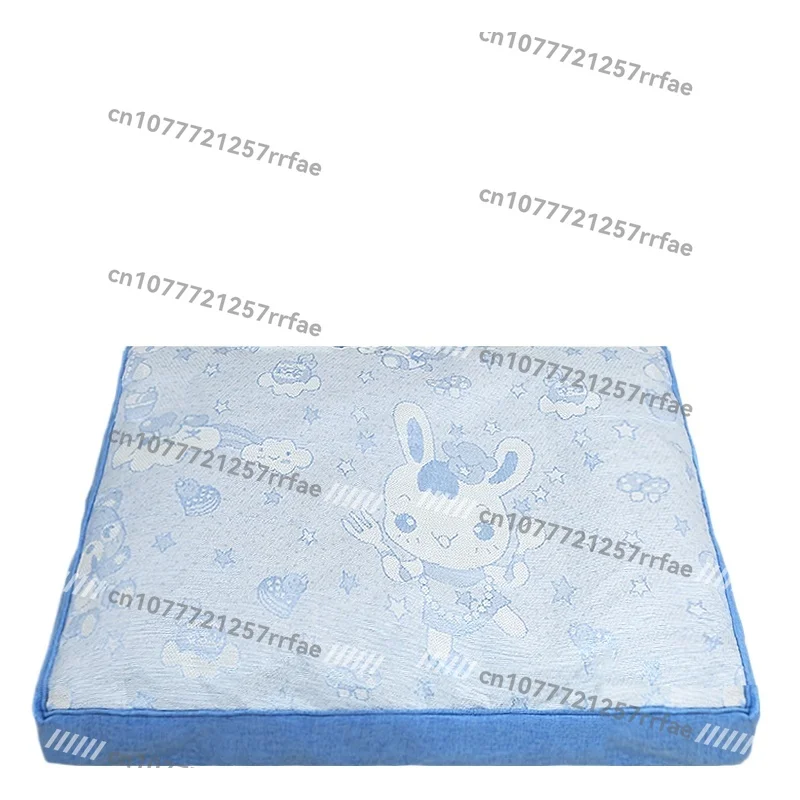 

Mat Removable and Washable Cold Dog Mat Four Seasons Dog Sofa Golden Retriever Cotton and Linen