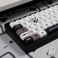 Cats and Puppies Keycaps MOA Profile Thermal Sublimation PBT Keycaps Personalized Cute Keycap For 64/104/108 Mechanical keyboard
