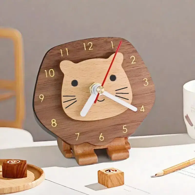 

Милые студенческие бесшумные часы с героями мультфильмов, простые креативные часы, детские многофункциональные маленькие часы, часы для общежития ZI02