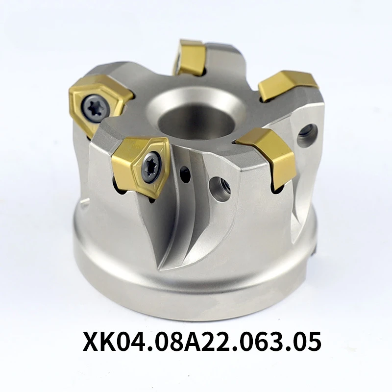 

Numerical control machining center large feed milling cutter head XK04 with WXMU080612 blade diameter 50-100 pass-through Iska