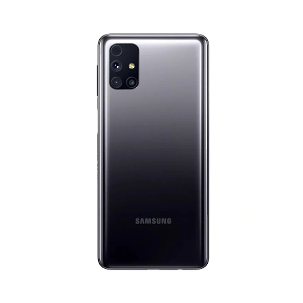 هاتف سامسونج جالاكسي M31s 4G LTE الأصلي بشريحتين 6.5 بوصة 6 جيجابايت رام 128 جيجابايت روم 64 ميجابكسل + 12 ميجابكسل + 5 ميجابكسل بصمة هاتف محمول يعمل بنظام أندرويد