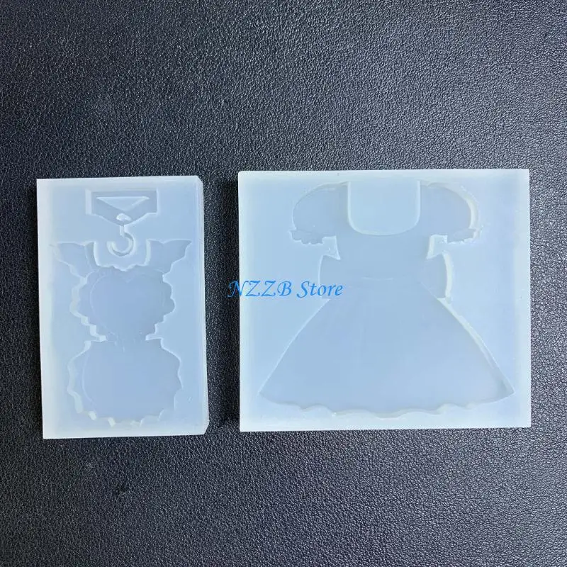

T21F Convenient Silicone Mold for Making Various Maid Accessory for Costume Designers