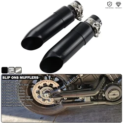 Silencieux à enfiler court avec système d'accès, silencieux GP avec DB Killer, Silerly pour Indian Scout, Bobber, Sixty Rogue, Twenty, 2015-2023