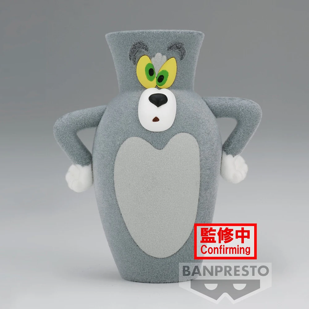 Banpresto-adornos de escritorio de 80mm, modelo de acción de Anime, juguete coleccionable, regalo para niños, Fluffy, Tom y Jerry, arte divertido, Vol.3