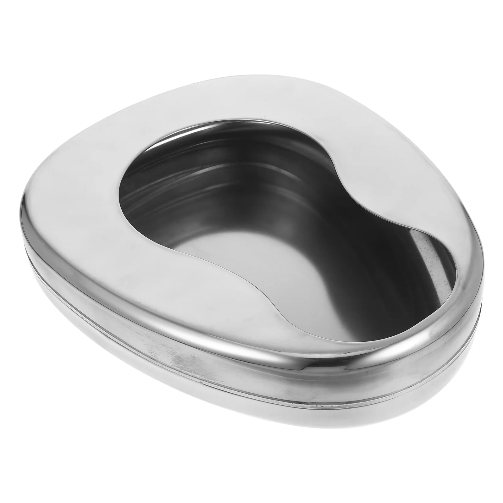 

Stainless Steel Bedpan For Men Women Elderly Portable Travel Hospital Night Use Ergonomic Bedridden Patient Bedpans Urinal