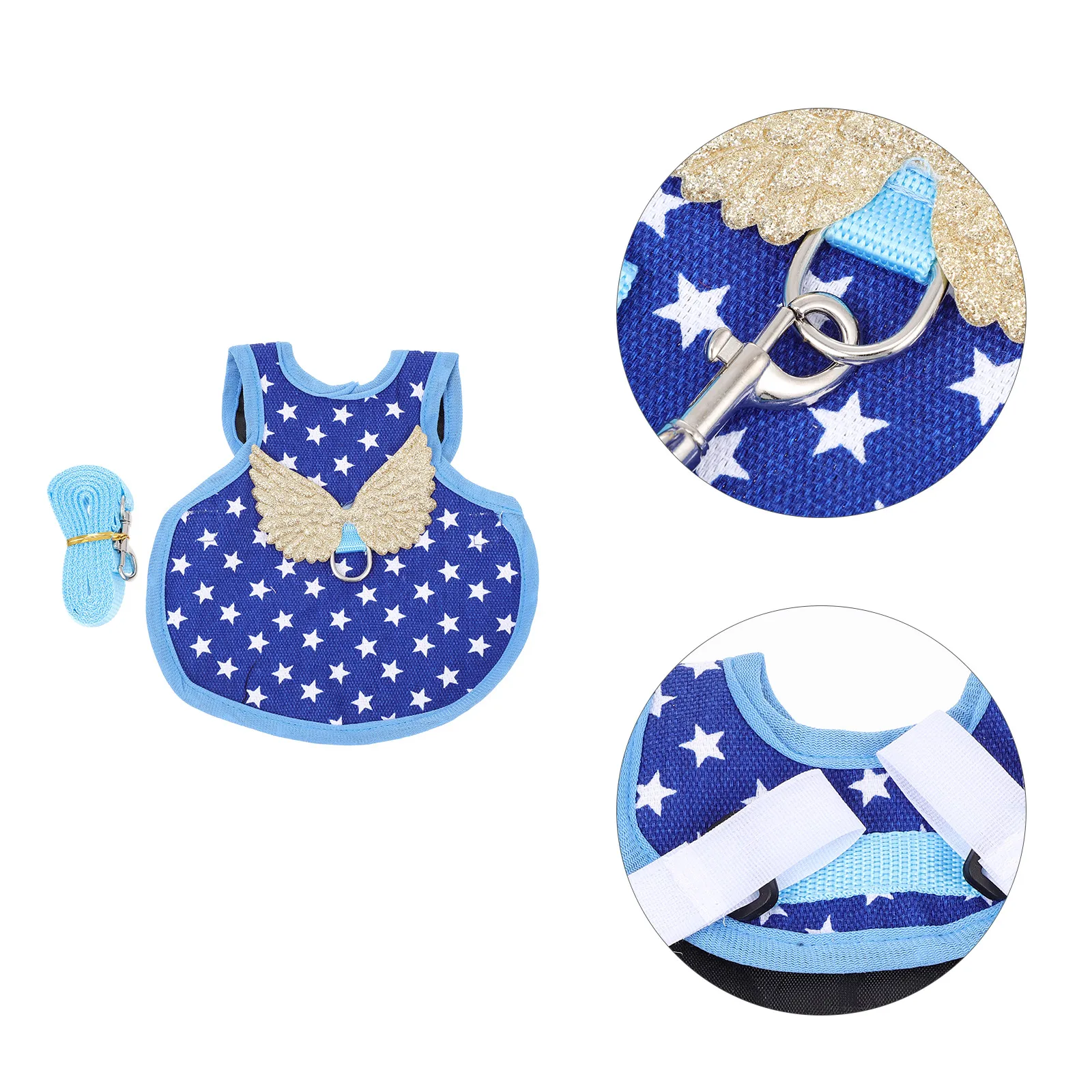 

Adorable Chicken Vest Pet Accessory Harness Leash Wear-Resistant Polyester Portable For Outdoor Walks Durable Lightweight