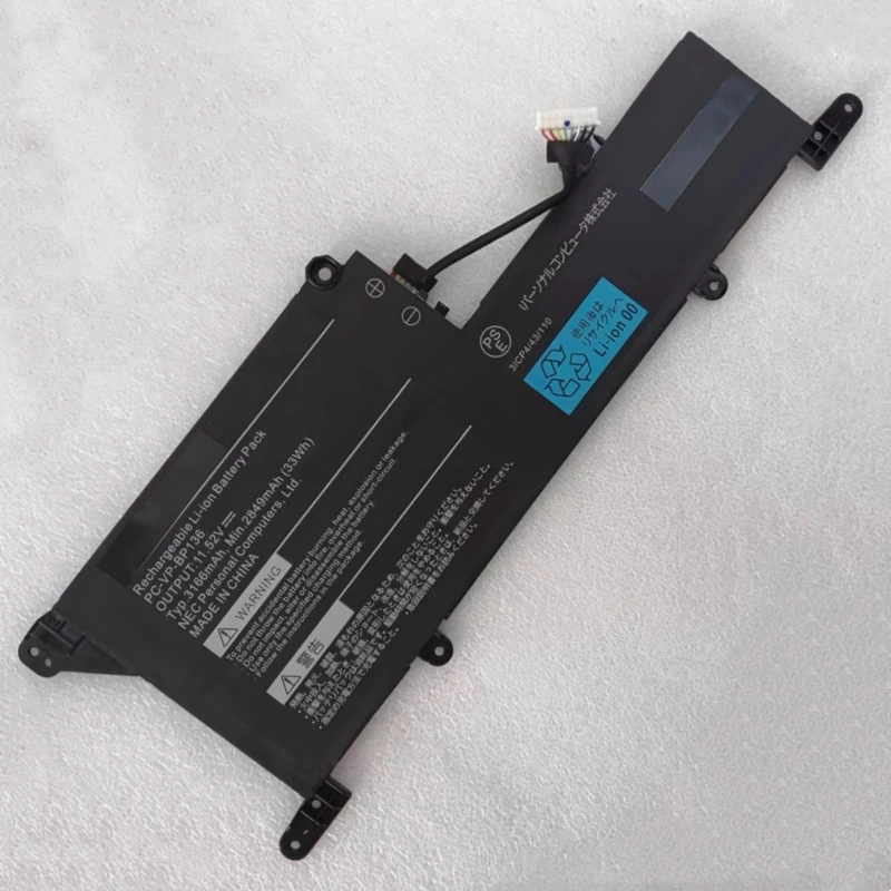 New PC-VP-BP136 Laptop Battery 11.52V 33Wh 3166mAh For NEC 3ICP4/43/110 Notebook Tablet PC