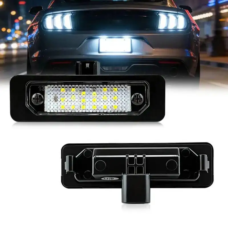 Canbus LED Bulb No Error Car License Number Plate Light For Ford Mustang 2010 2011 2012 2013 2014 Focus Fusion Flex Taurus - view 2