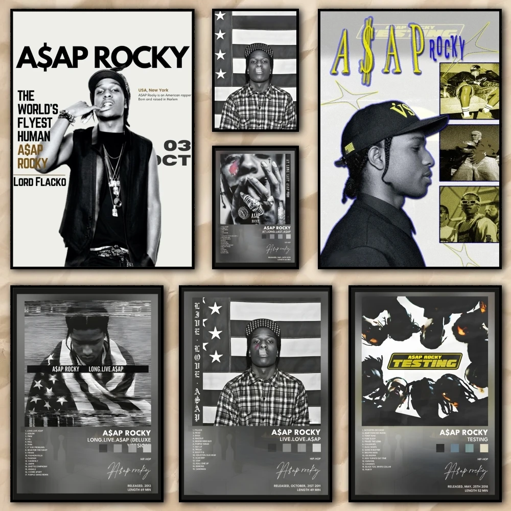 Interior Design Drawing - A-AP Rocky A-ASAP рэп альбом живопись