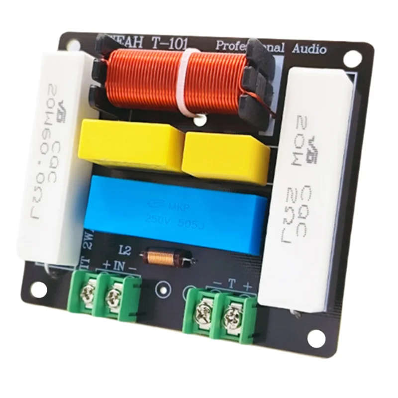 AA60-전문가용 KTV 무대 스피커 크로스오버 T-101 300W 단일 채널 오디오 스피커 디바이더 순수 트위터 크로스오버