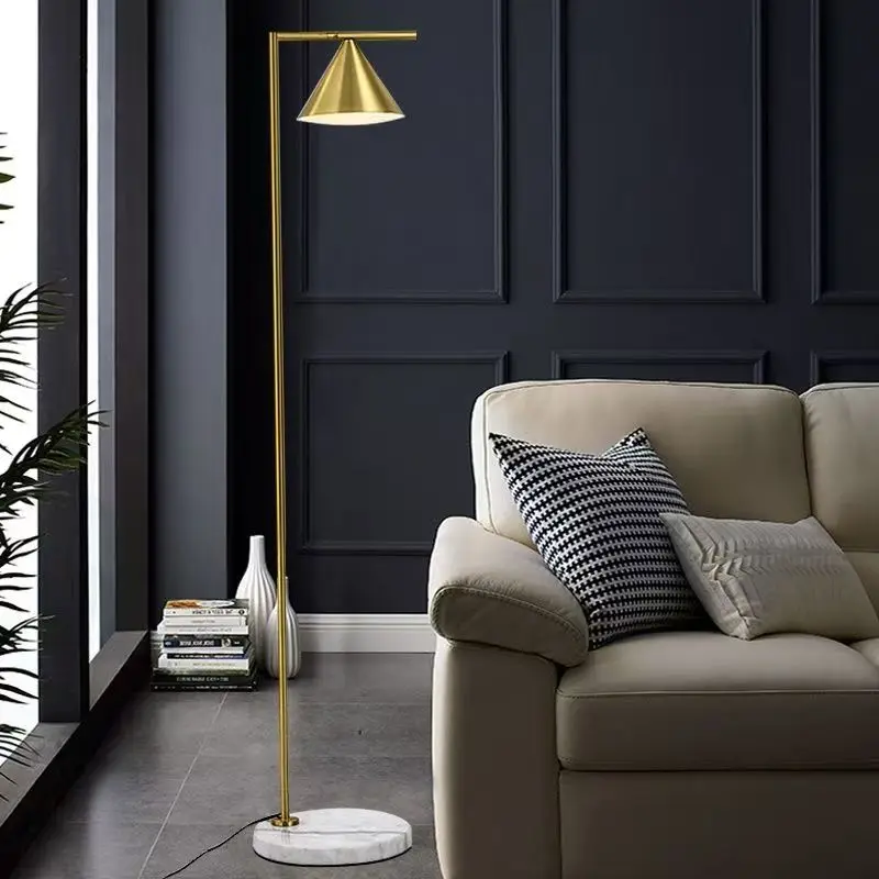 

Stylish Marble Floor Lamp, Modern Standing Light, Ideal for Bedroom, Living Room，Reading Room & Office