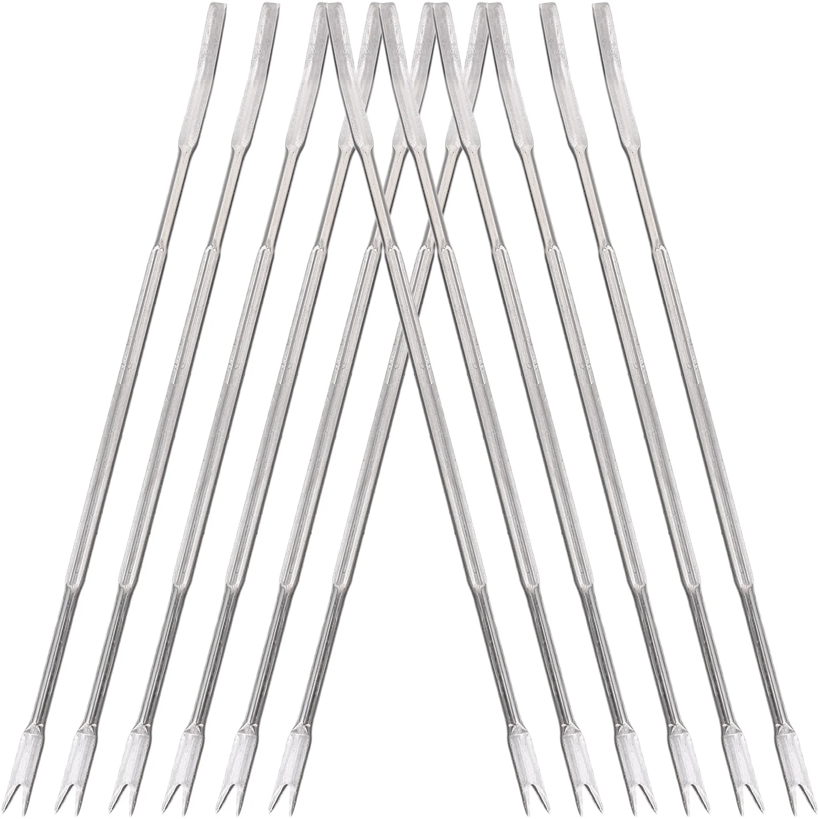 

12Pcs Stylish Stainless Steel Seafood Forks Perfect for Crab Lobster Shells Crab Fork Lobster Forks Nut Seafood Fork