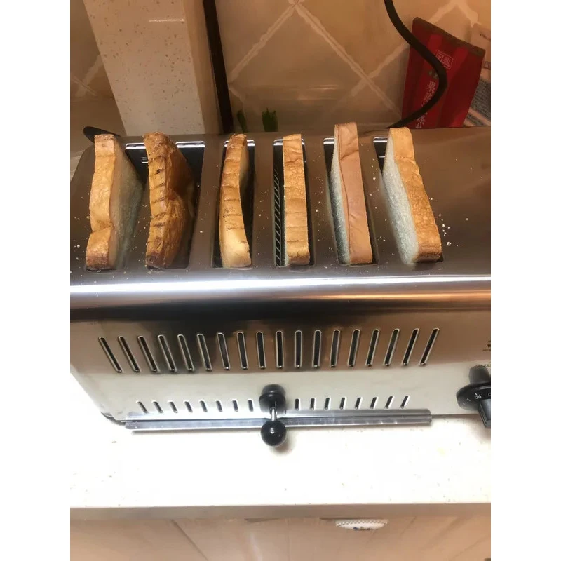 Stainls Steel Commercial Hotel Equipment Sandwich Bread Toaster Toast Sale