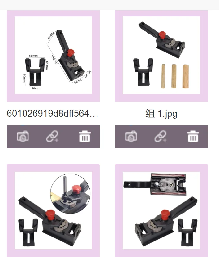 

3-12mm Dowel Drill Guide Drilled Positioning Limiting Clamp Adjustable Self Centering Dowel Jig Wood Straight Hole Power Tool