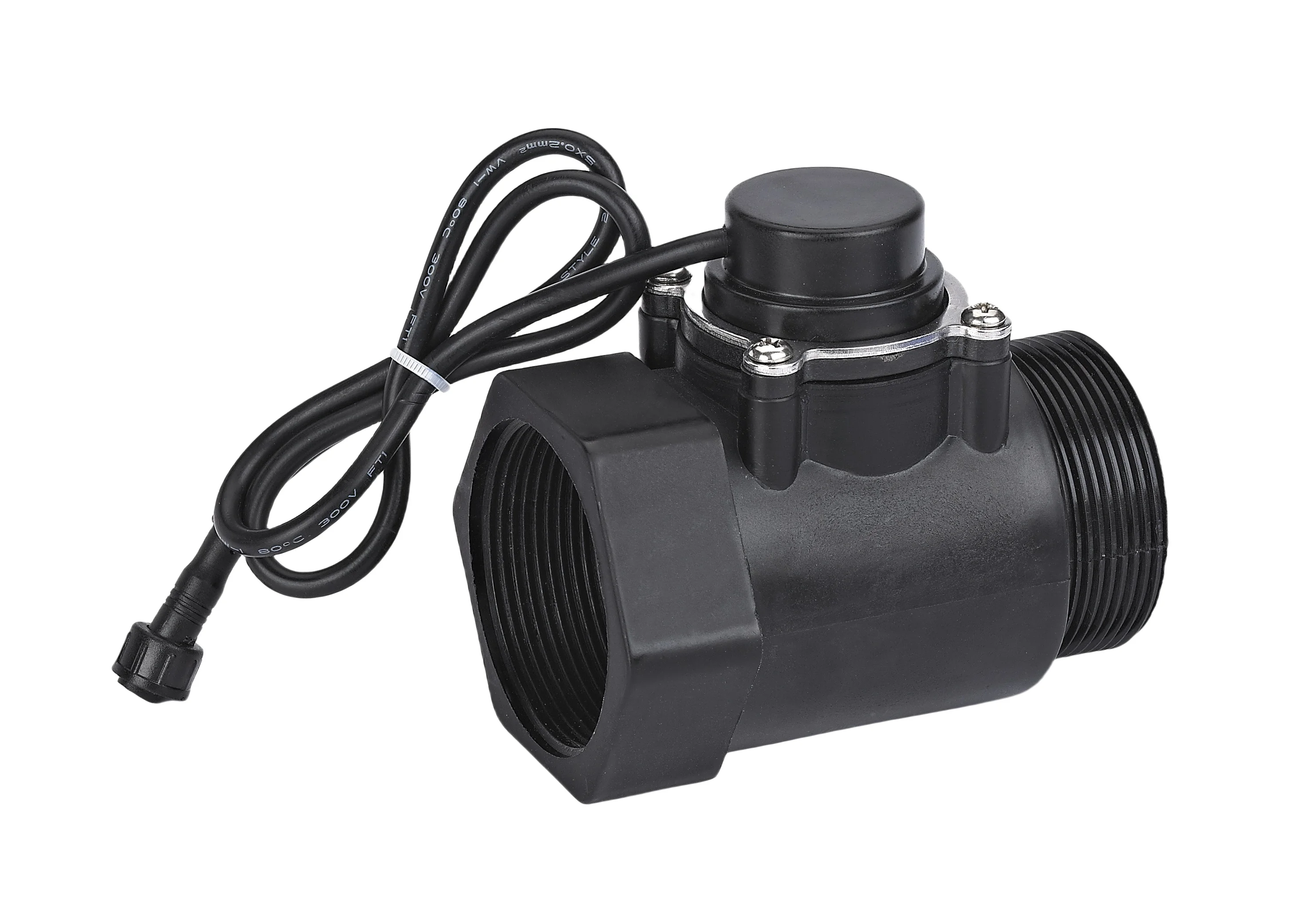 XF Solar Powered Irrigation Controller Wireless Actuator Controller With Ball Valve Solar Powered Irrigation System