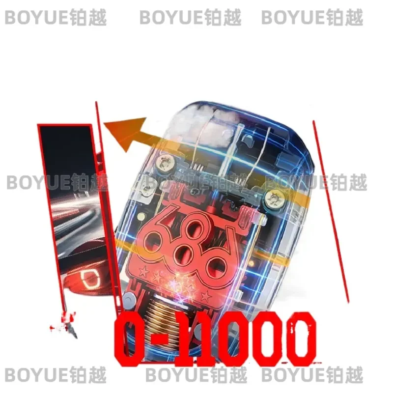 Professional Cordless Hair Clippers Magnetic Levitation Motor Zero Gap Trimmer Gradual Fade Barber Shears Ultra Oil Head