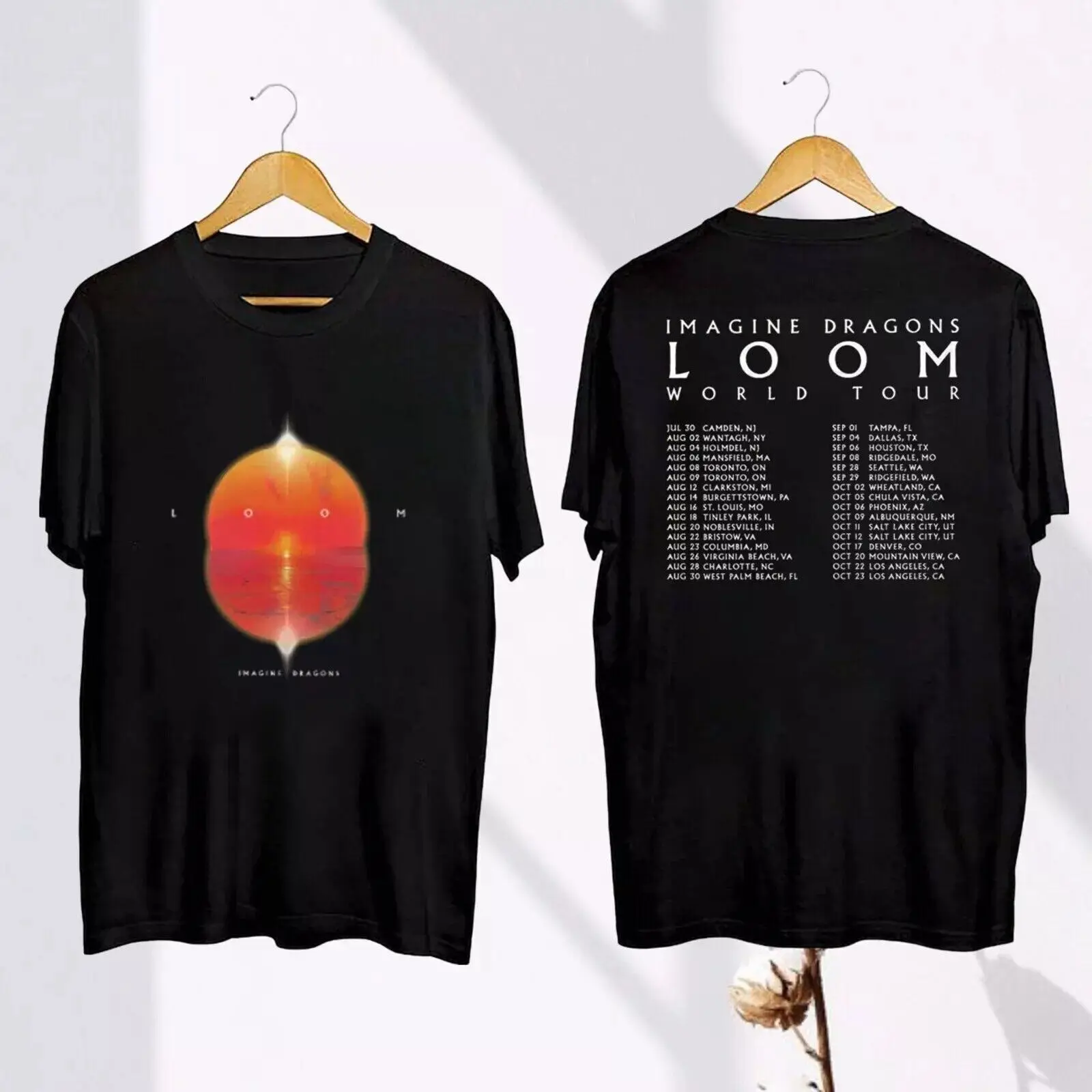 Imagine Dragons Loom Tour 2024 T-Shirt, Imagine Dragons 2024 Concert Shirt, Imag