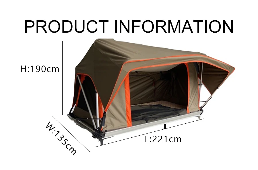 High Quality Automatic Pop Up Tent Roof Top  Rollover Car   for Outdoor Camping