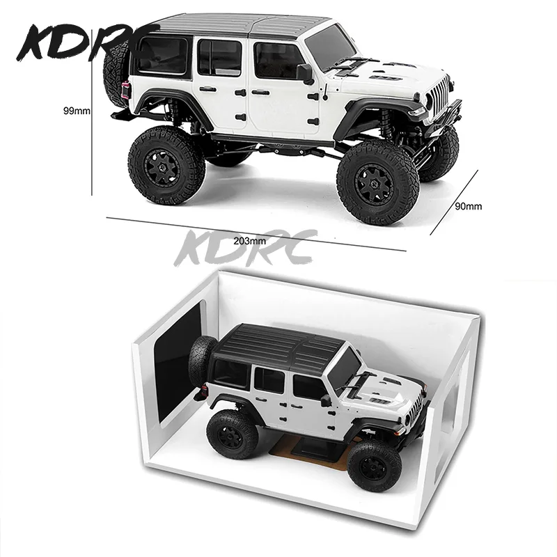 RC 등산 자동차 Mini-z Racing-24 4x4 브러시 모터 1/24 2.4GHz 4WD RTR 오프로드 자동차 6.5km/h 장난감 제어 30m 어린이 장난감 선물