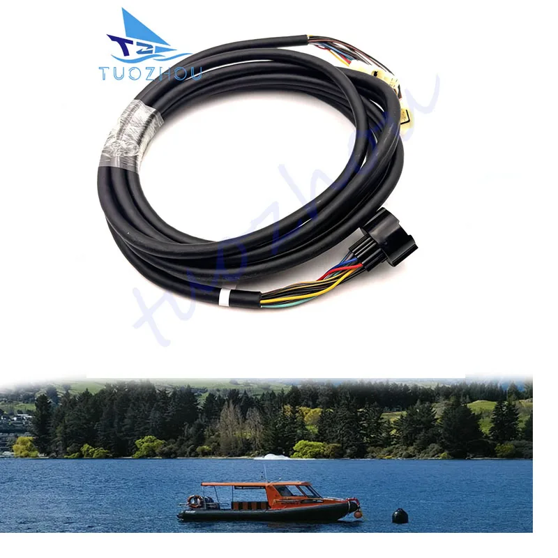 

Cable Switch Panel Main Wire Harness 32580-ZW1-V01 Outboard Motor for Honda Outboard Engine Remote Control Box 16.4ft