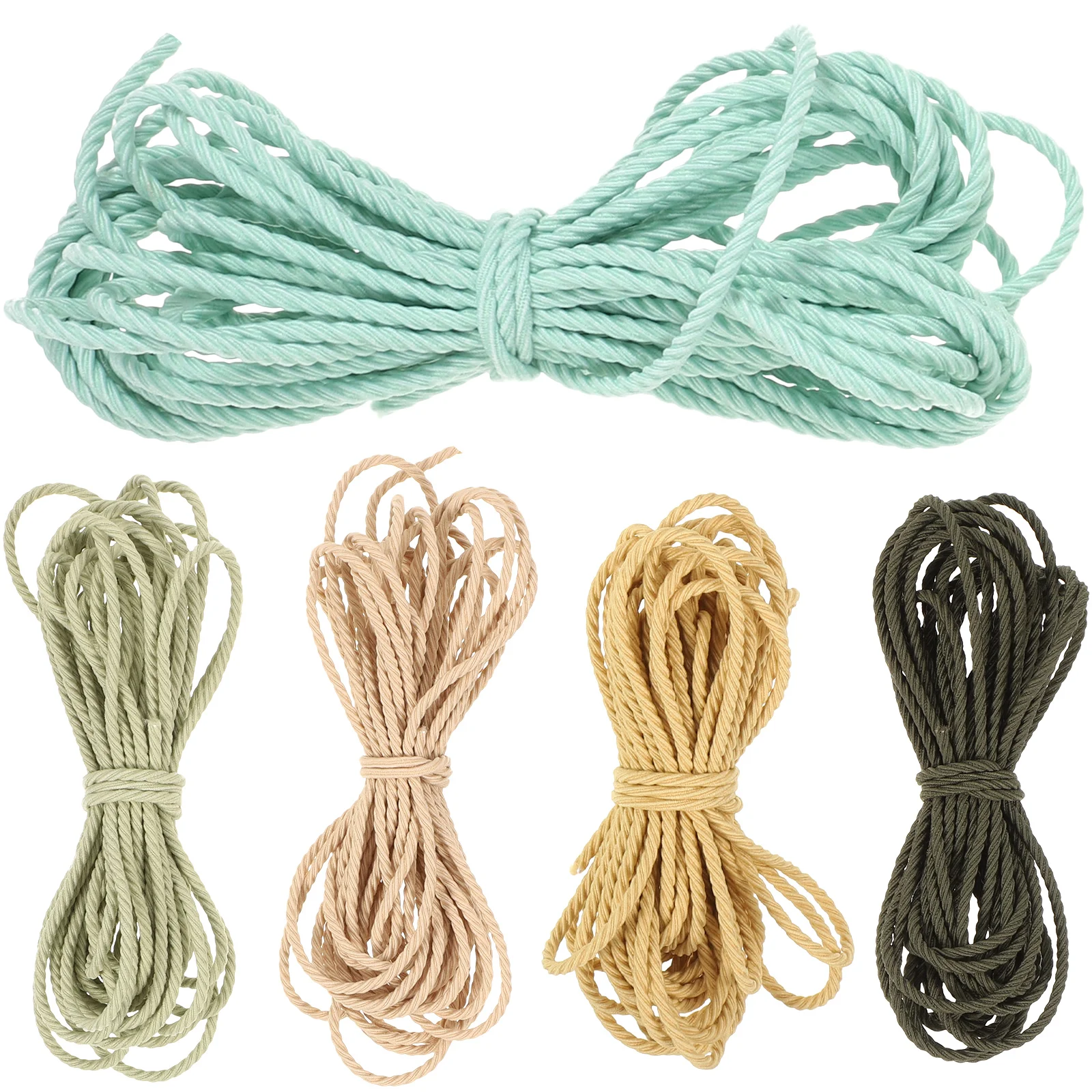 

5 Pcs Elastic Cord Necklace Bracelet Making Wear Resistant Premium Material DIY Accessories Stretchy Beading Thread